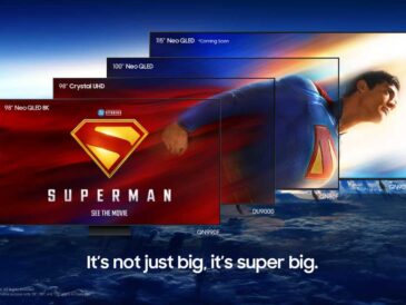 Samsung ofrece la experiencia de Superman "supergrande"