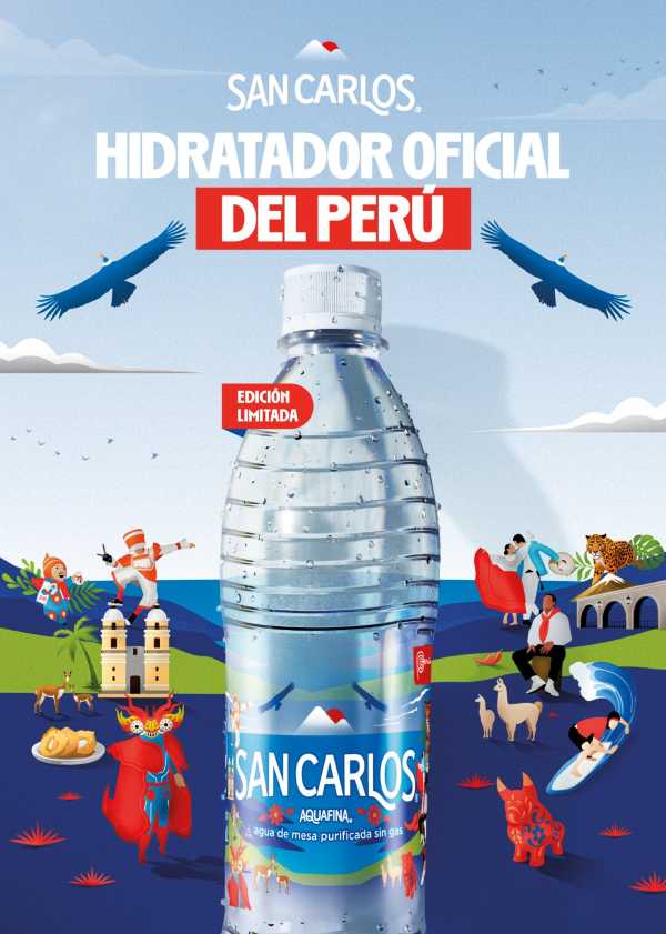 Agua San Carlos lanza etiqueta edición especial
