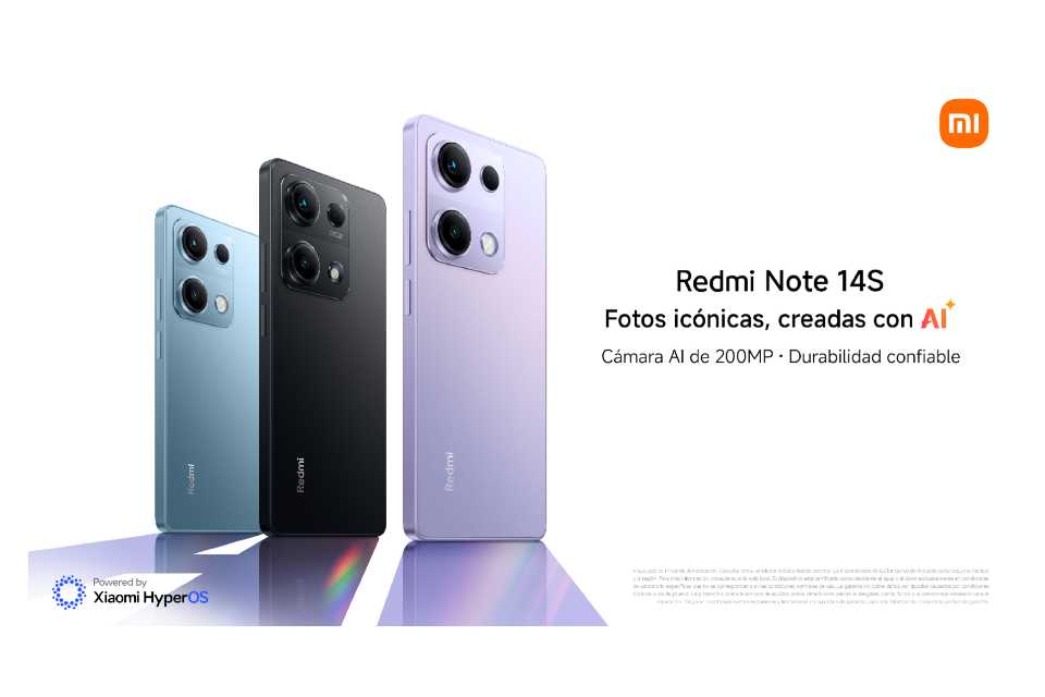 Xiaomi presenta el Redmi Note 14S