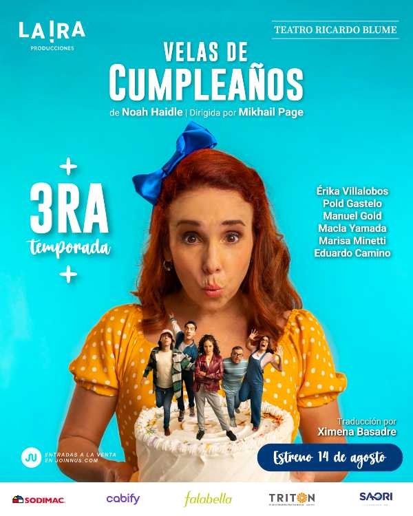 Velas De Cumpleaños vuelve por tercera vez