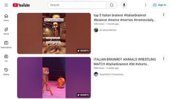 Inteligencia Artificial, memes virales y juegos: lo más buscado por los niños en internet