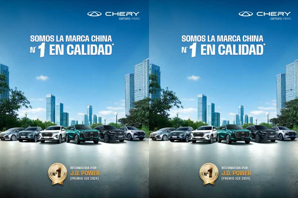 Chery Perú, la marca china #1 en calidad