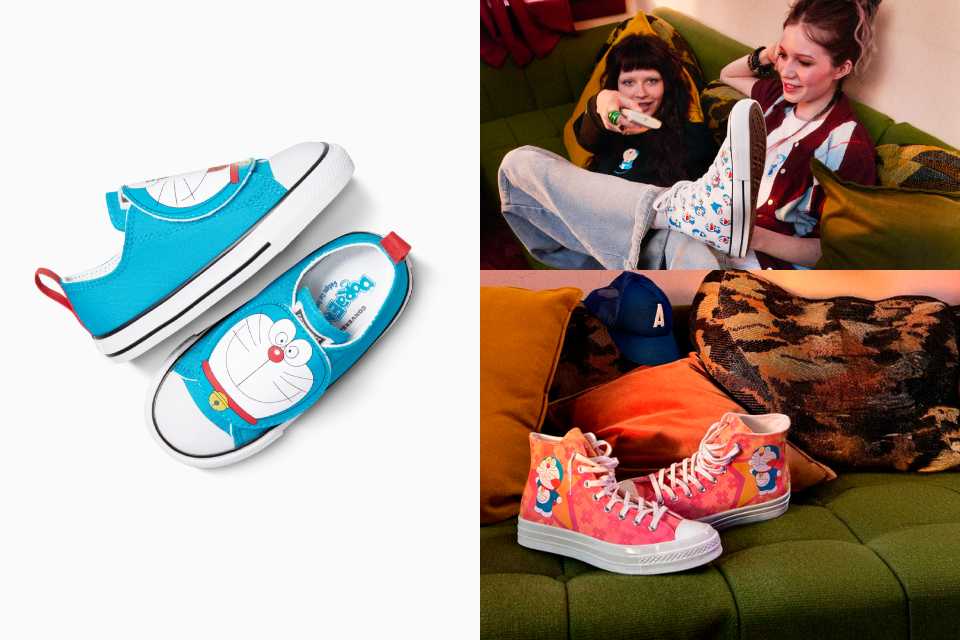 Converse y Doraemon presentan colaboración especial