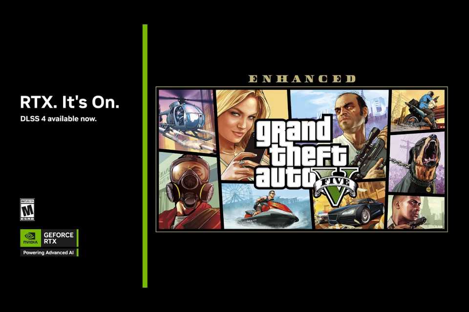 DLSS 4 llega a GTA V Enhanced