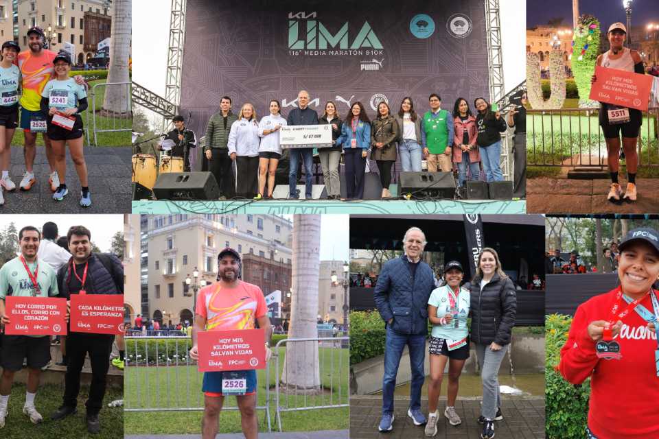 Fundación Peruana de Cáncer rompe récord y lidera el Charity Program de la Media Maratón de Lima