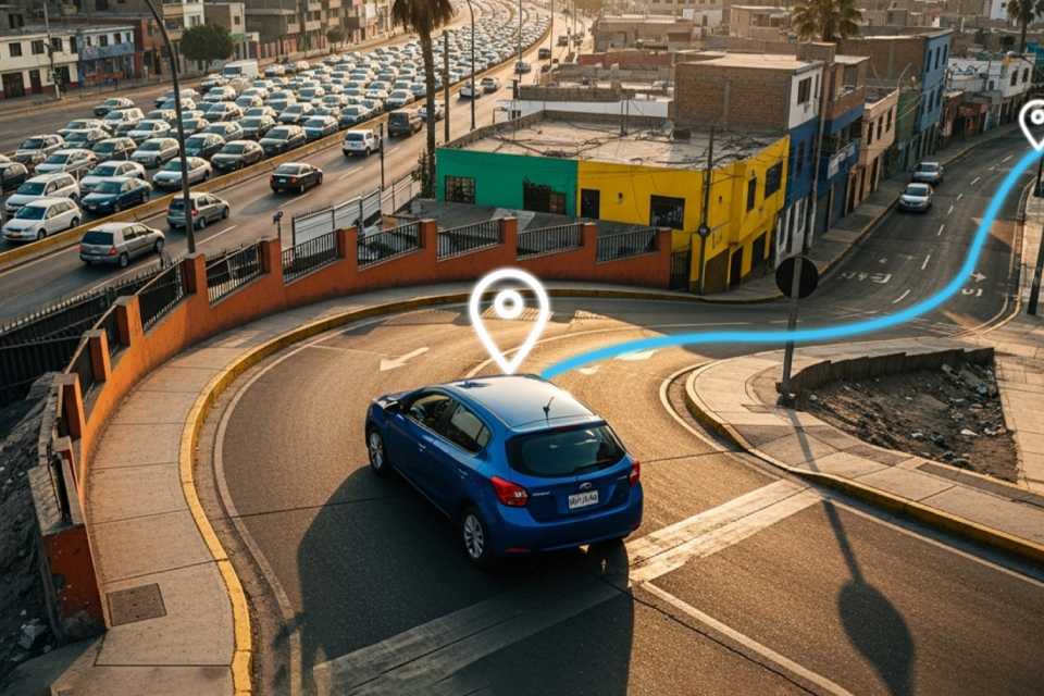 GPS para combatir el caos vehicular