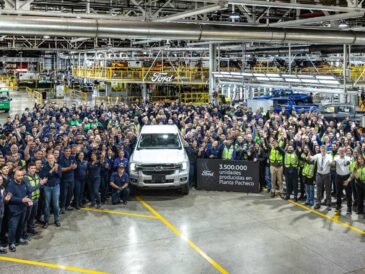 Producción histórica en Planta Ford Pacheco