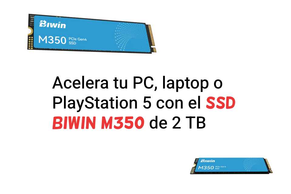 ¿Vale la pena comprar el SSD BIWIN M350?