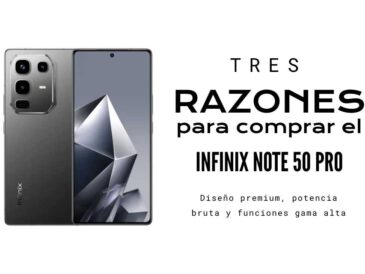 3 razones para comprar el Infinix Note 50 Pro