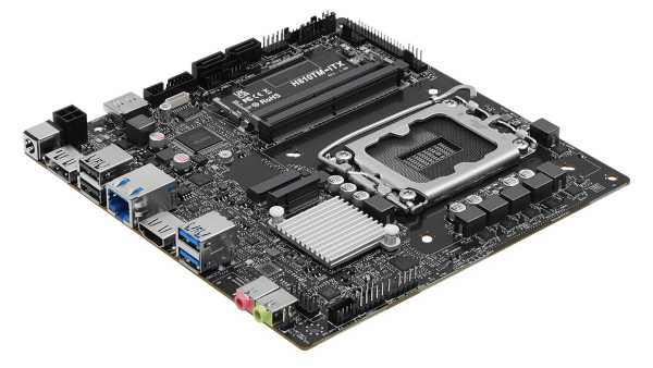 ASRock presenta el motherboard H810TM-ITX para negocios e integradores