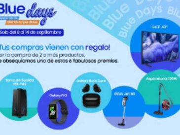 Blue Days de Samsung: Obtén regalos exclusivos