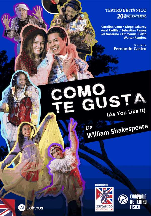 El Teatro Británico celebra 20 años con "Como te gusta"
