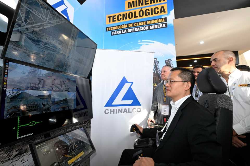 Desde Perumin, Ferreyros y Minera Chinalco Perú