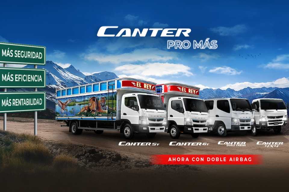 FUSO lanza su campaña “Canter Pro Más”