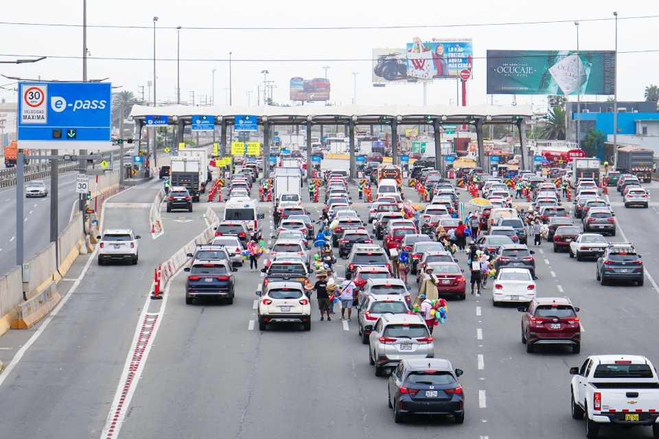 Flujo vehicular creció 4.1% en julio