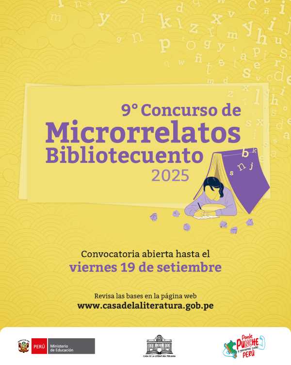 9° Concurso de microrrelatos bibliotecuento