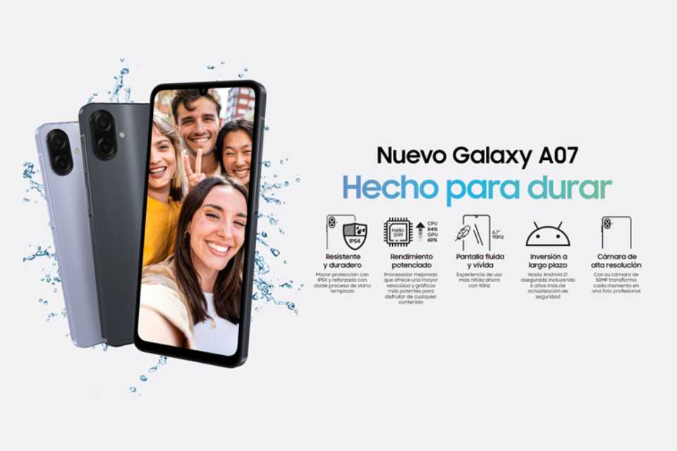 Galaxy A07 y A17 llegan a América Latina