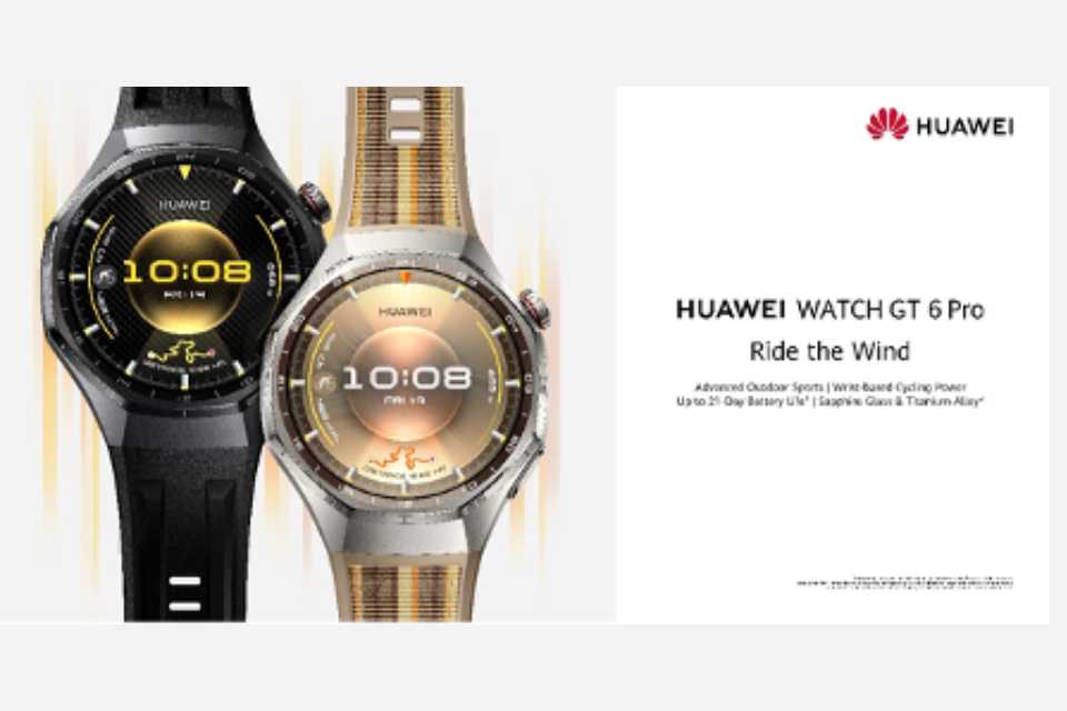 Huawei lanza la serie WATCH GT 6 y más dispositivos