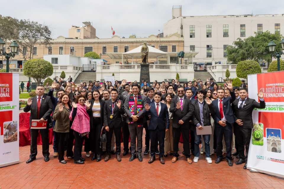 Ilich Lopez, tercer vicepresidente impulsa conferencia climática internacional