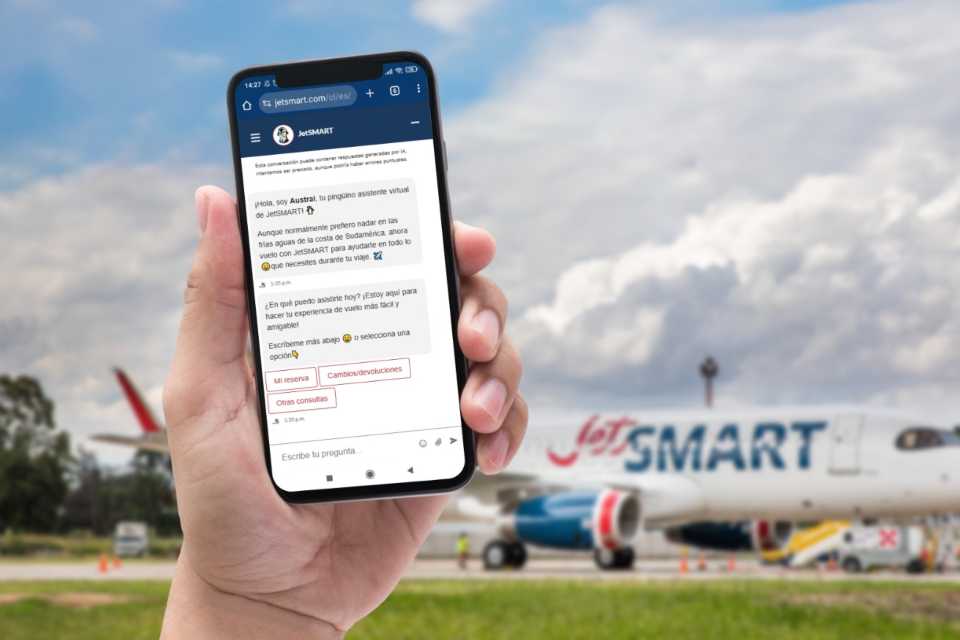 JetSMART potencia su evolución digital con Austral