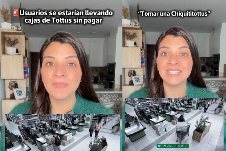 Mala señalización en Tottus