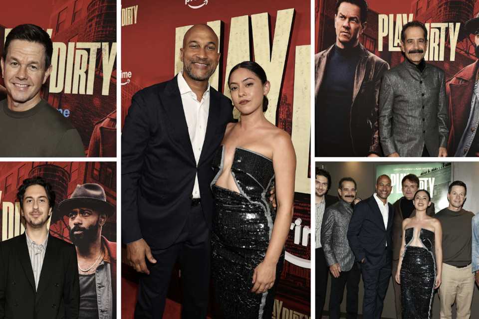 Mark Wahlberg en el estreno de Juego Sucio