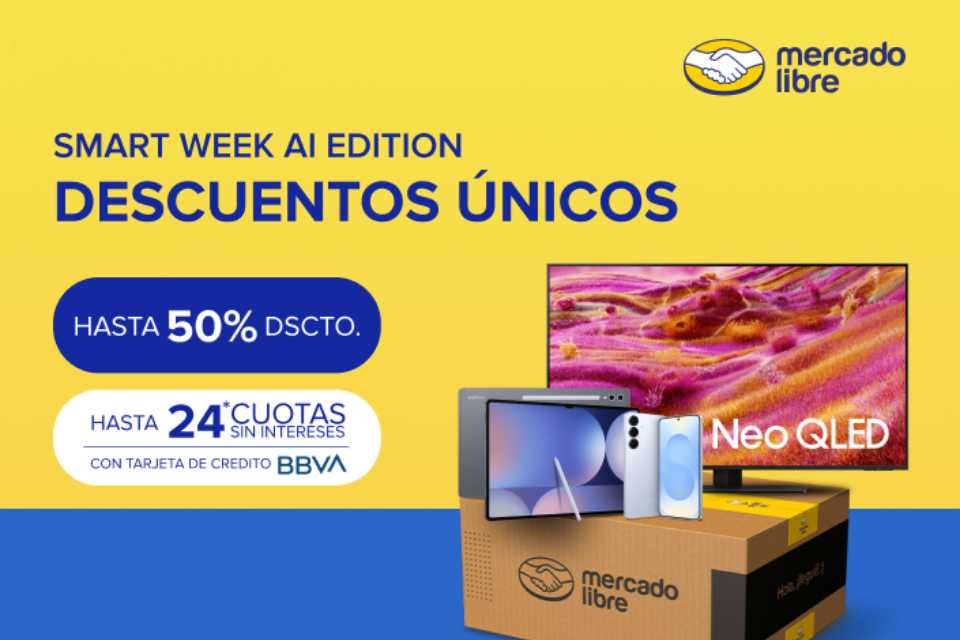 Mercado Libre y Samsung realizan Smart Week