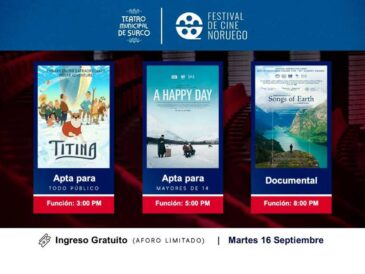Primer Festival de Cine Noruego llega a Lima para estrechar lazos culturales