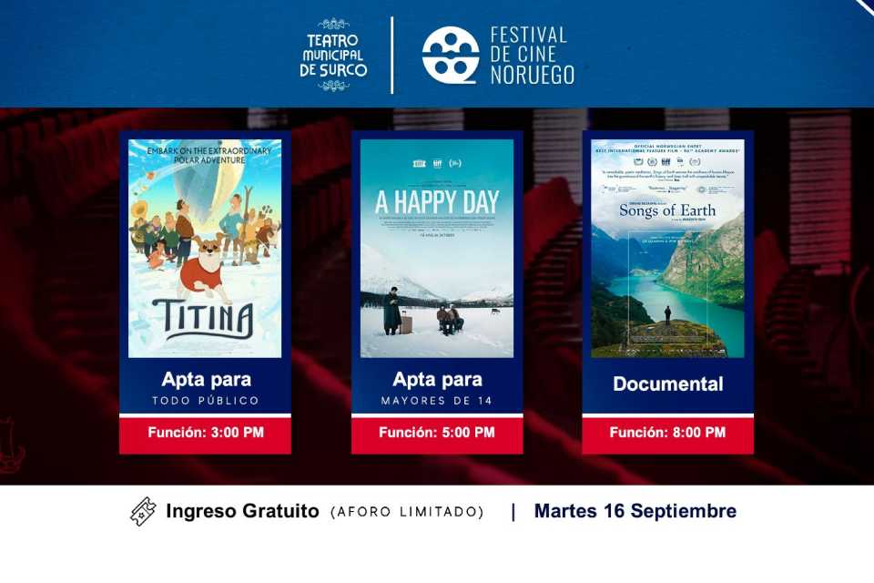 Primer Festival de Cine Noruego llega a Lima para estrechar lazos culturales