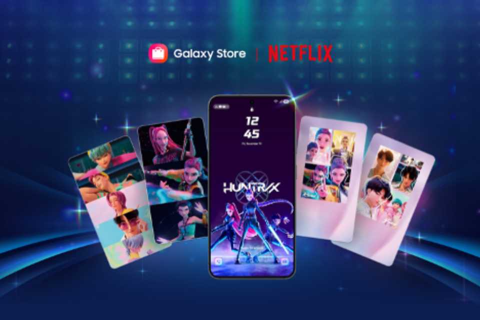 Samsung lanza en Perú tema de KPop Demon Hunters