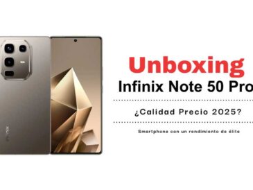 Unboxing del Infinix Note 50 Pro