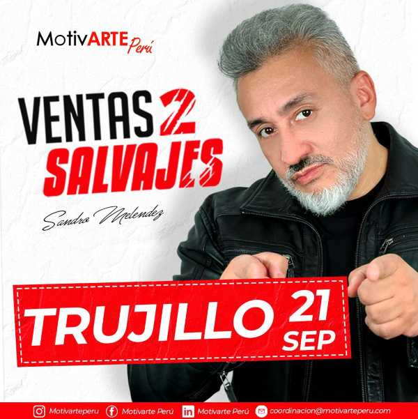 Sandro Meléndez presenta en Trujillo 