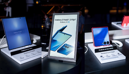 Samsung presenta en Perú los Galaxy Z Fold7 y Z Flip7