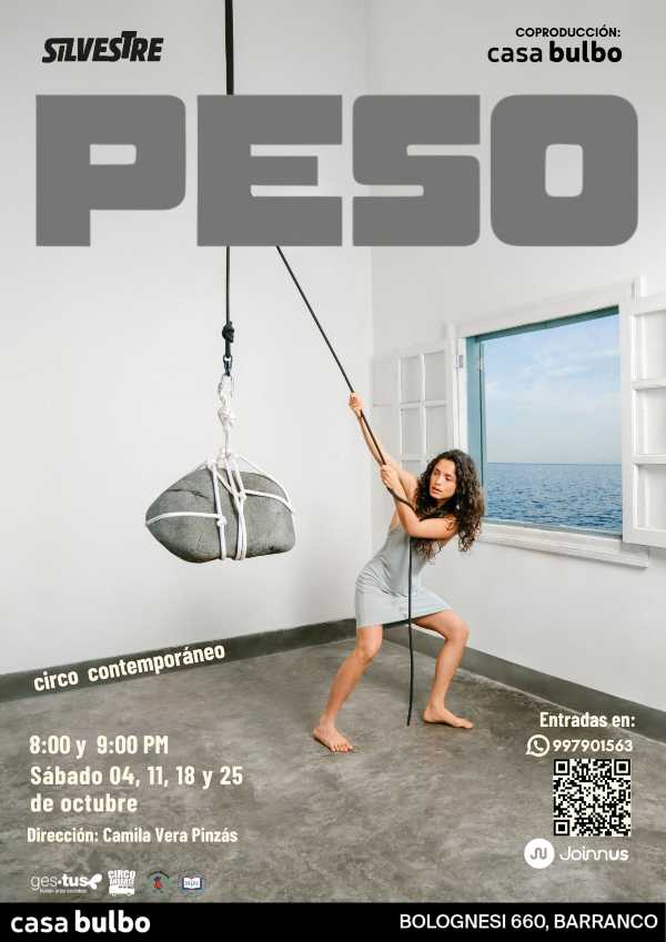 La Compañía Silvestre presenta espectáculo interdisciplinario PESO