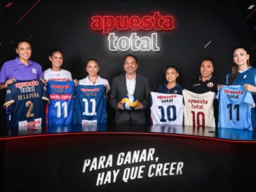 Apuesta Total patrocinará a 6 equipos de Vóley