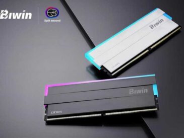 Biwin lanzó memoria DW100 RGB DDR5 OC CUDIMM