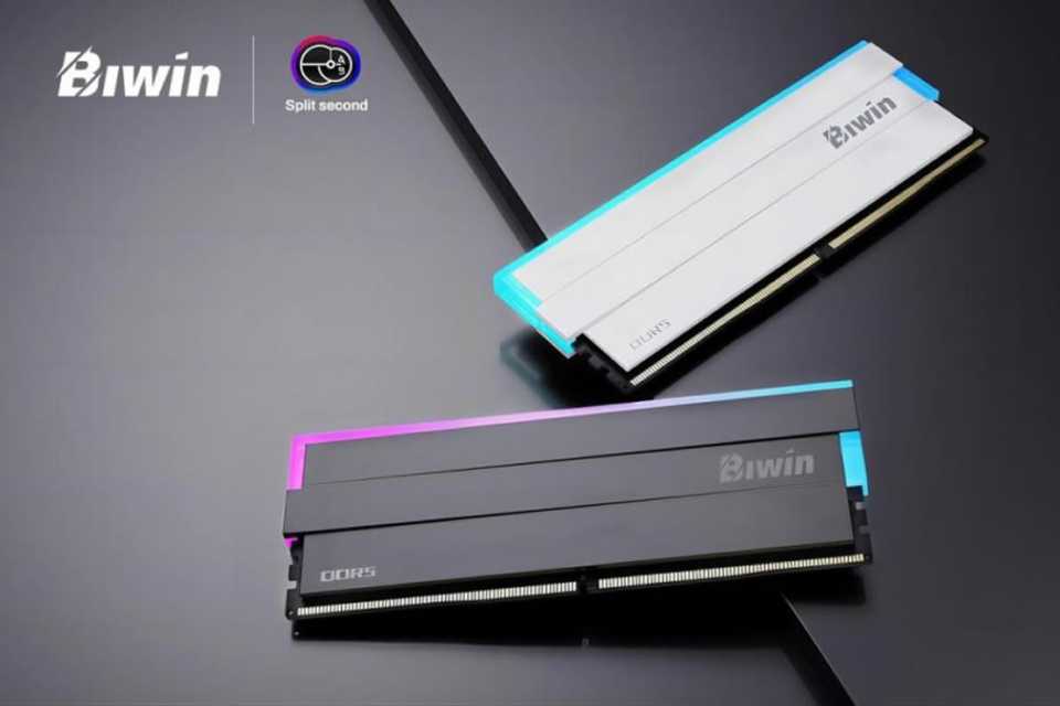 Biwin lanzó memoria DW100 RGB DDR5 OC CUDIMM