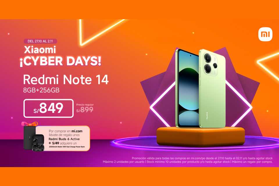 Cyber Xiaomi 2025: tecnología para cada estilo de vida