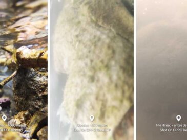 El OPPO Reno14 F captura el viaje del agua