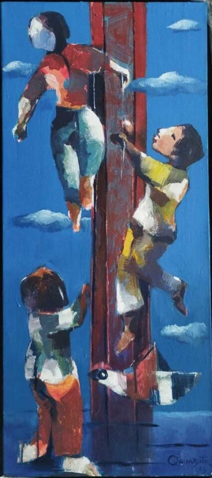 Exposición de Olmedo Quimbita en Lima