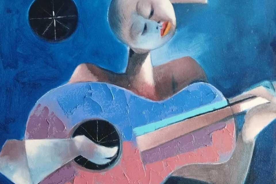 Exposición de Olmedo Quimbita en Lima