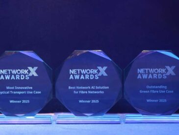Huawei gana tres premios en el campo de redes totalmente ópticas en Network X 2025