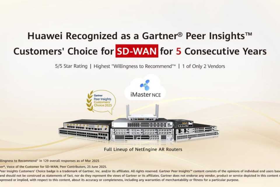 Huawei recibe el reconocimiento