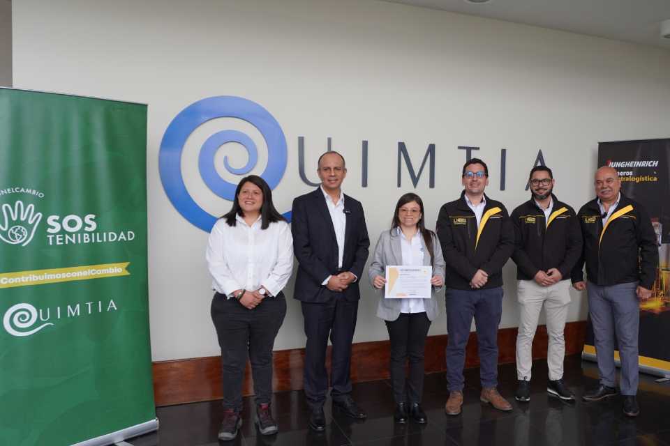 Jungheinrich Perú reconoce a Quimtia Perú