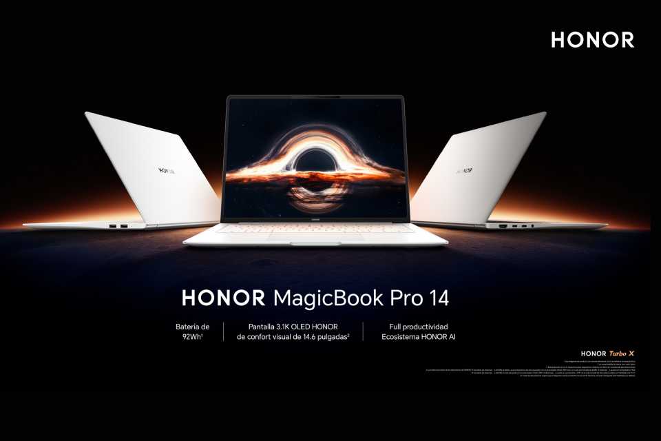 La HONOR MagicBook Pro 14 llegó a Perú con amplia batería de 92Wh