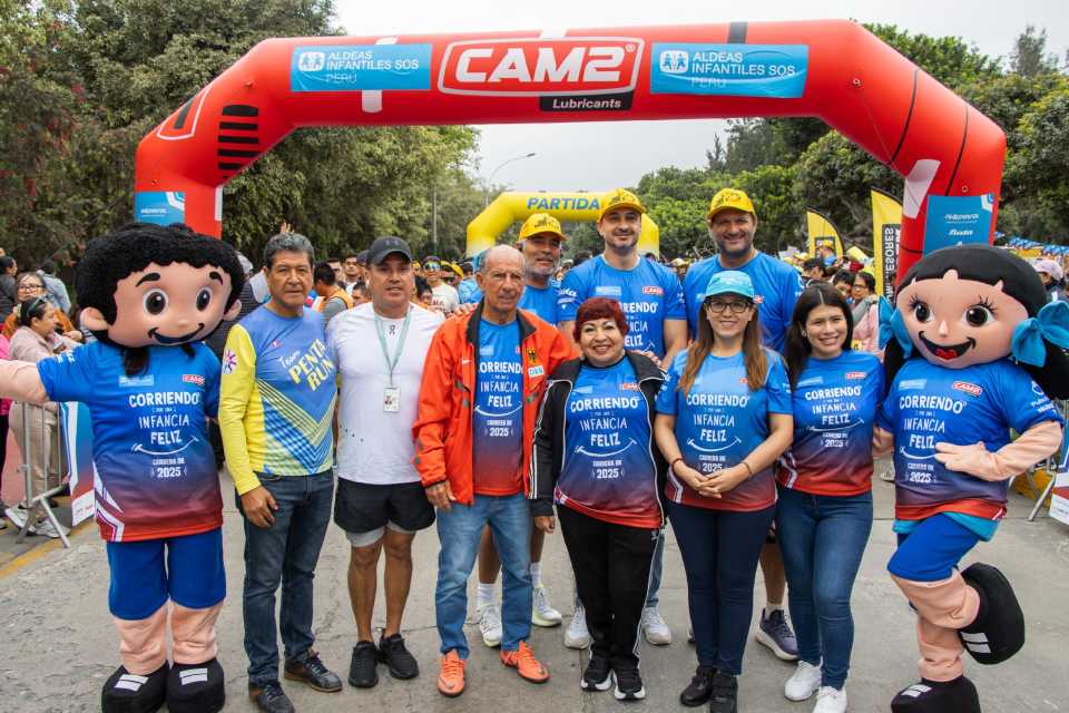 Más de 4 mil personas corrieron por una infancia feliz