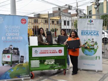 Surquillo se une a campaña de reciclaje
