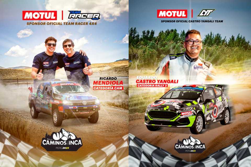 Team Motul en Rally Caminos del Inca 2025