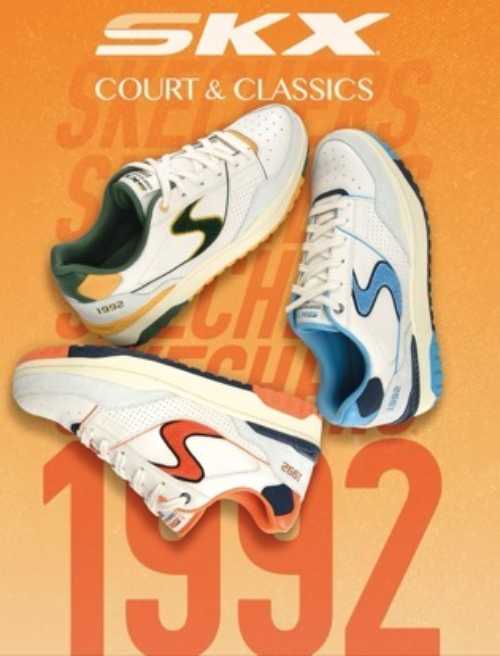 Revive el espíritu de los 90 con Skechers