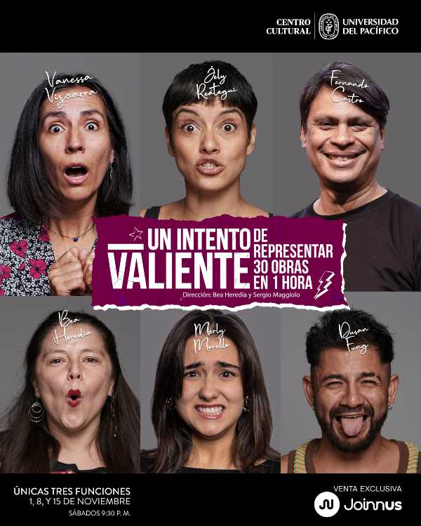 Un intento valiente de representar 30 obras en 1 hora